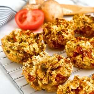 Read more about the article Wheat, Dairy & Egg Free Breakfast Muffins With Vegetables (Vegan)