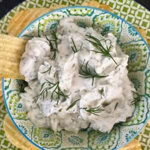 Read more about the article Dairy Free Dill Pickle Dip With Just 4 Ingredients (Vegan)