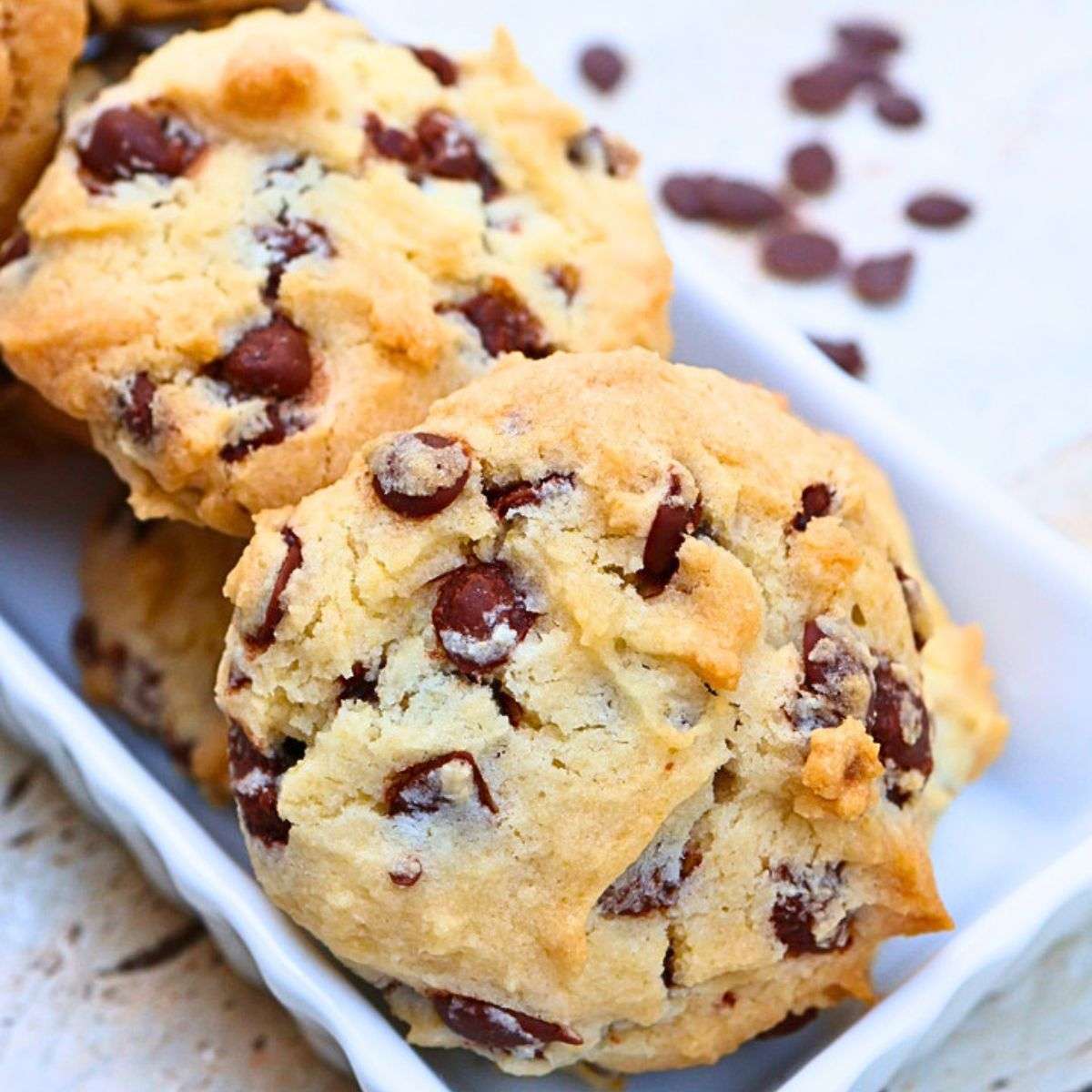 Read more about the article Decadent Dairy Free Chocolate Chip Cookies (Gluten Free, Vegan)